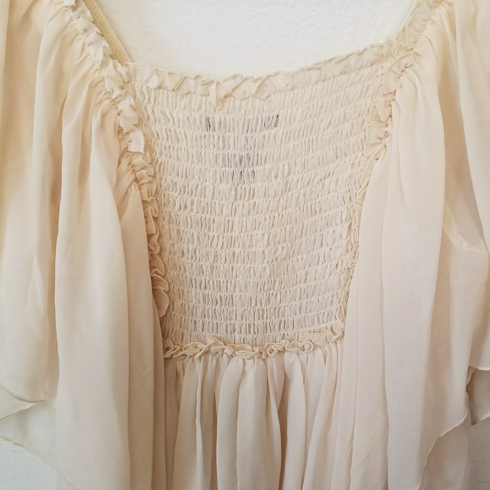🦋 Victoria Secret Butterfly Sleeve Crochet Top - Picture 8 of 8